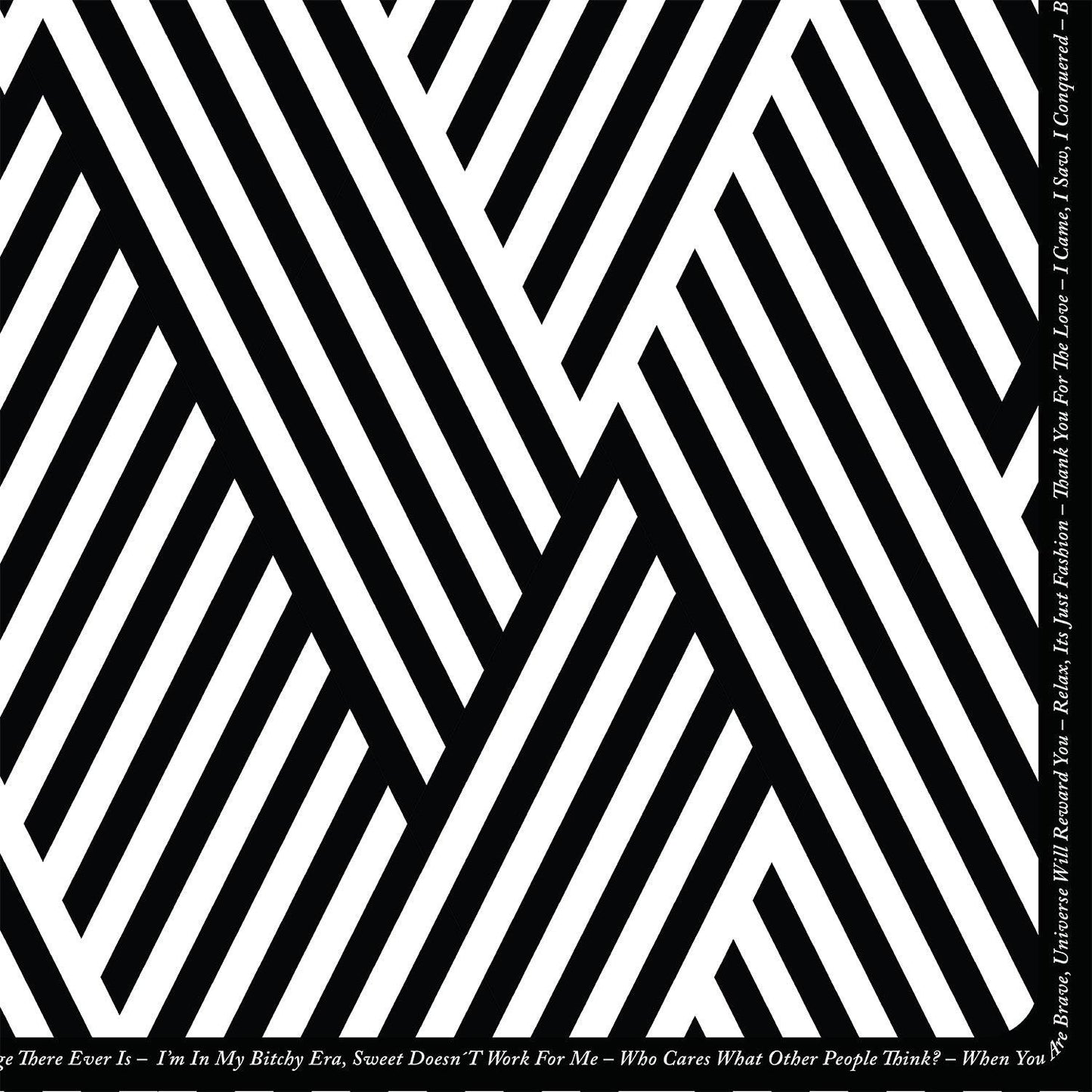 Scarf - Black & White