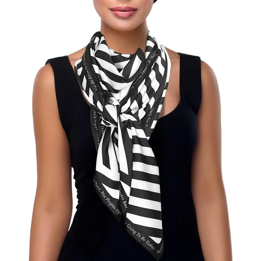 Scarf - Black & White