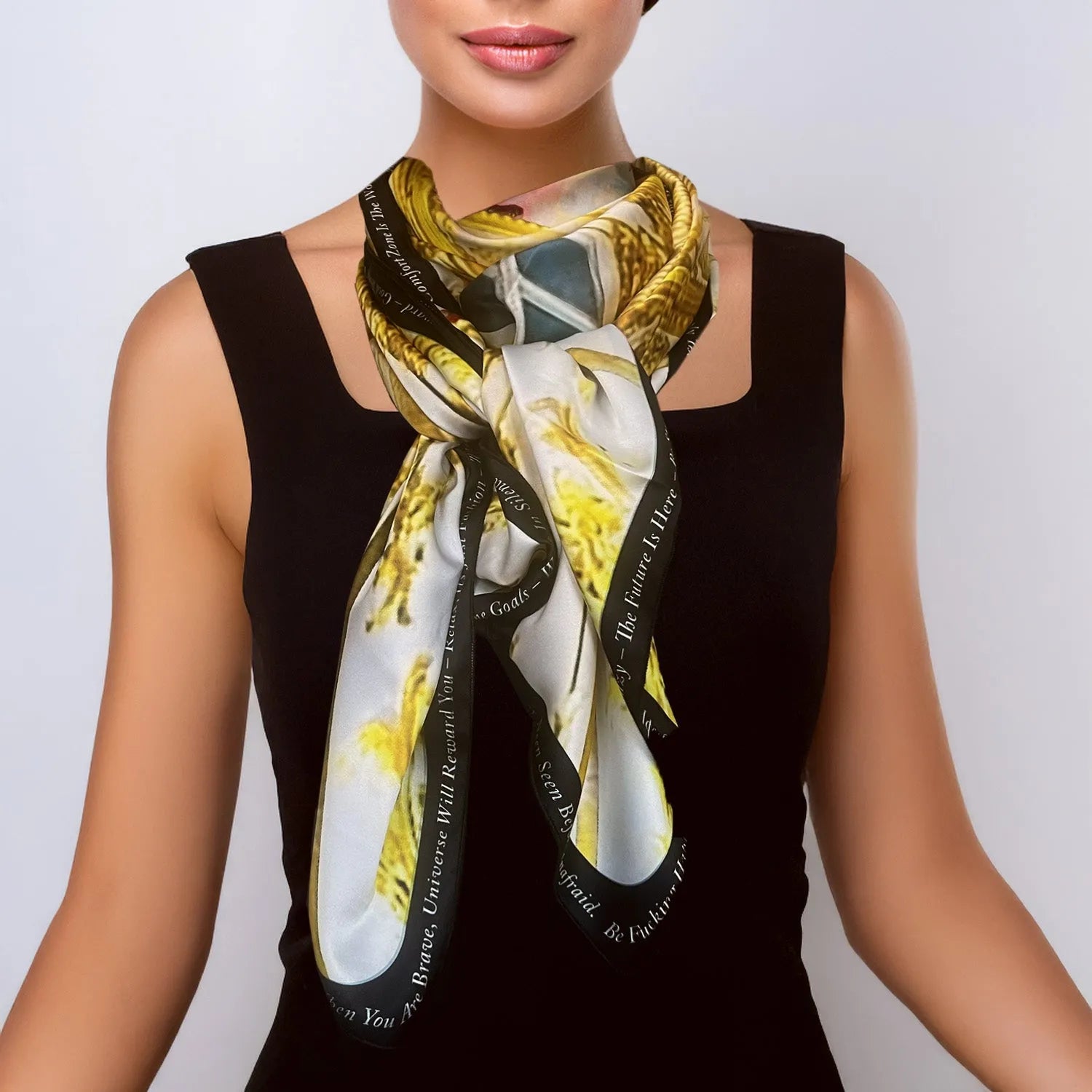 Scarf - Golden Roof Yellow
