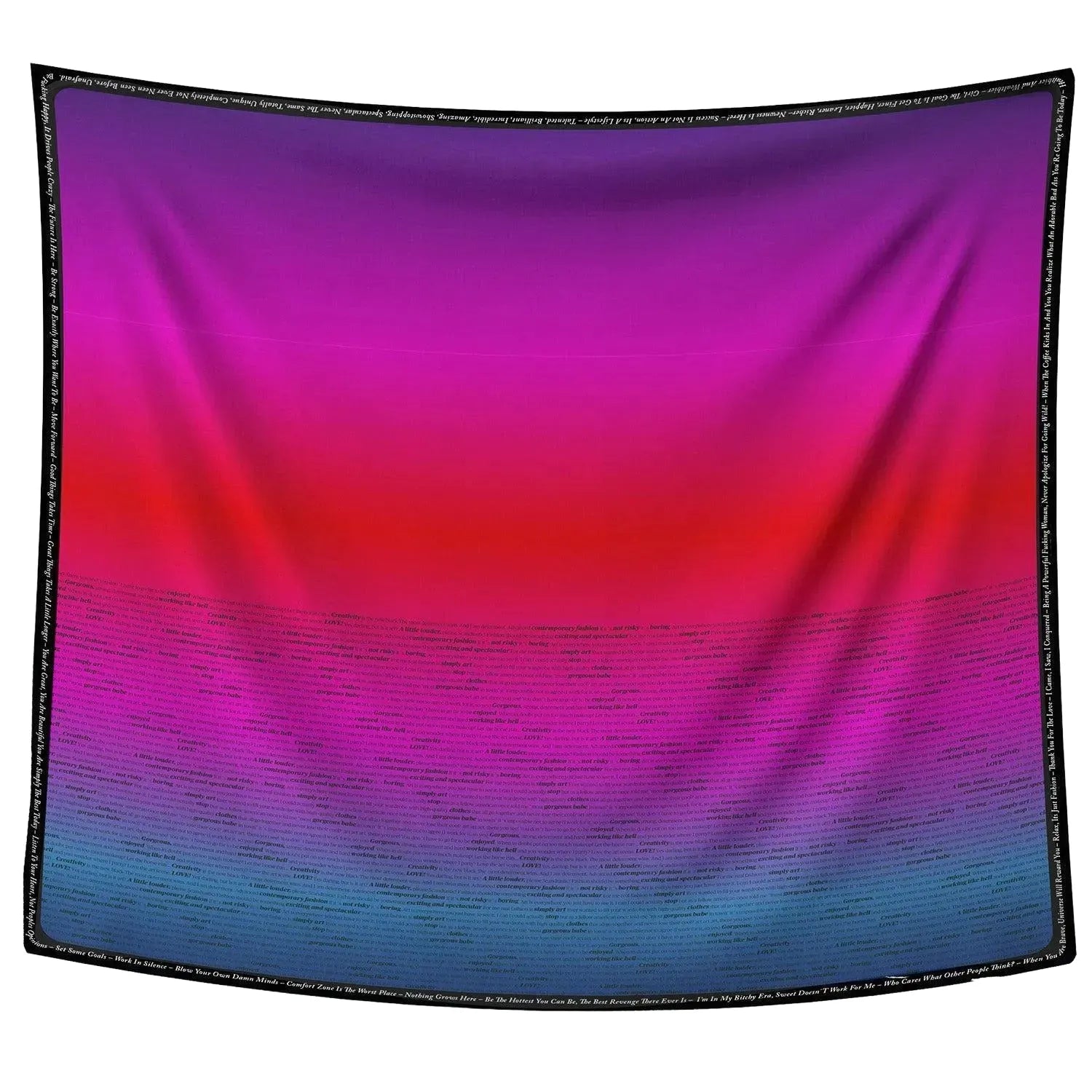 Scarf - Red Blue