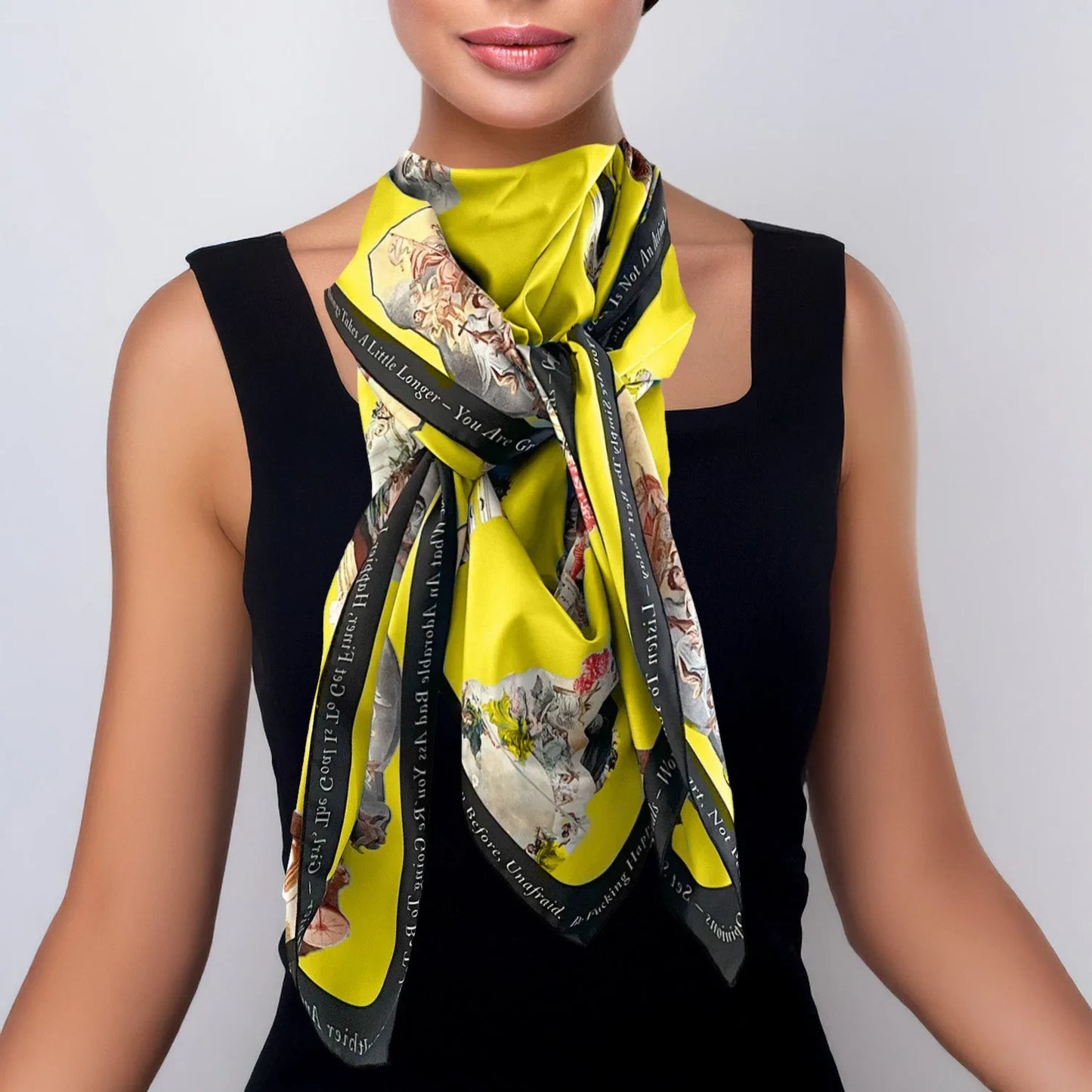 Scarf - Sicily Yellow