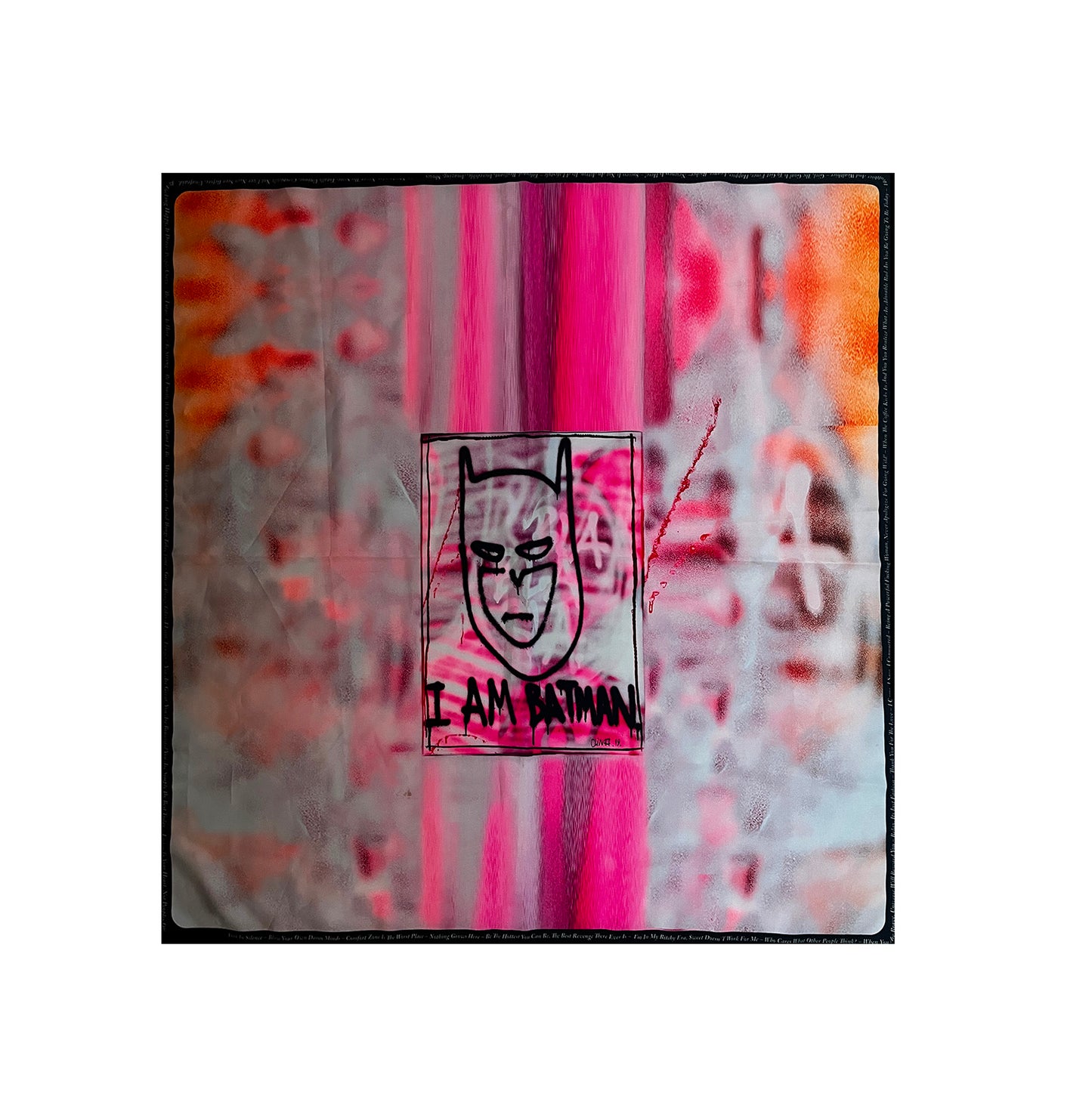 Scarf Small 67x 67 cm - Pink