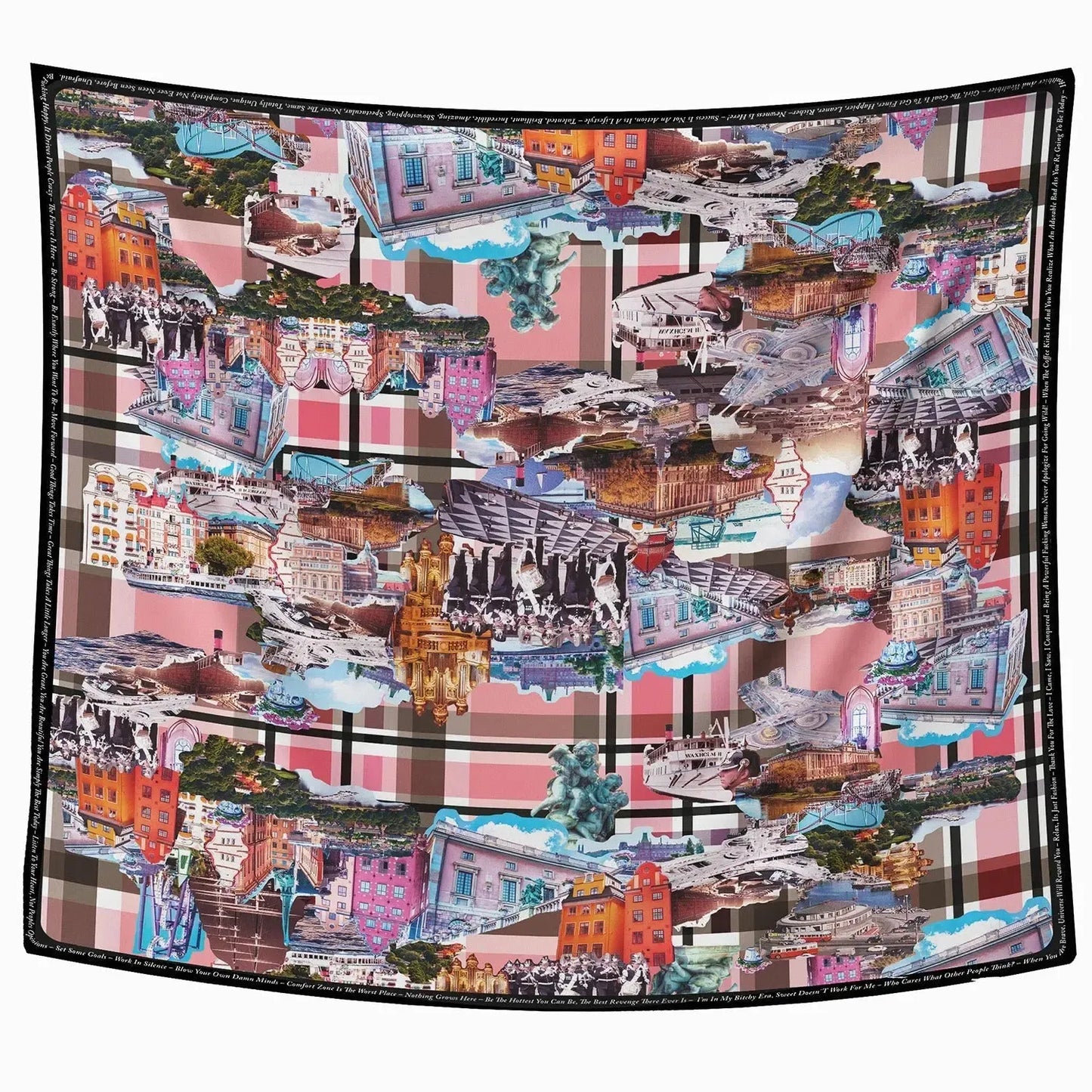 Scarf - Stockholm Royal Pink