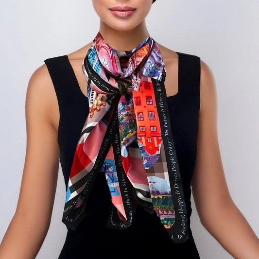 Scarf - Stockholm Royal Pink