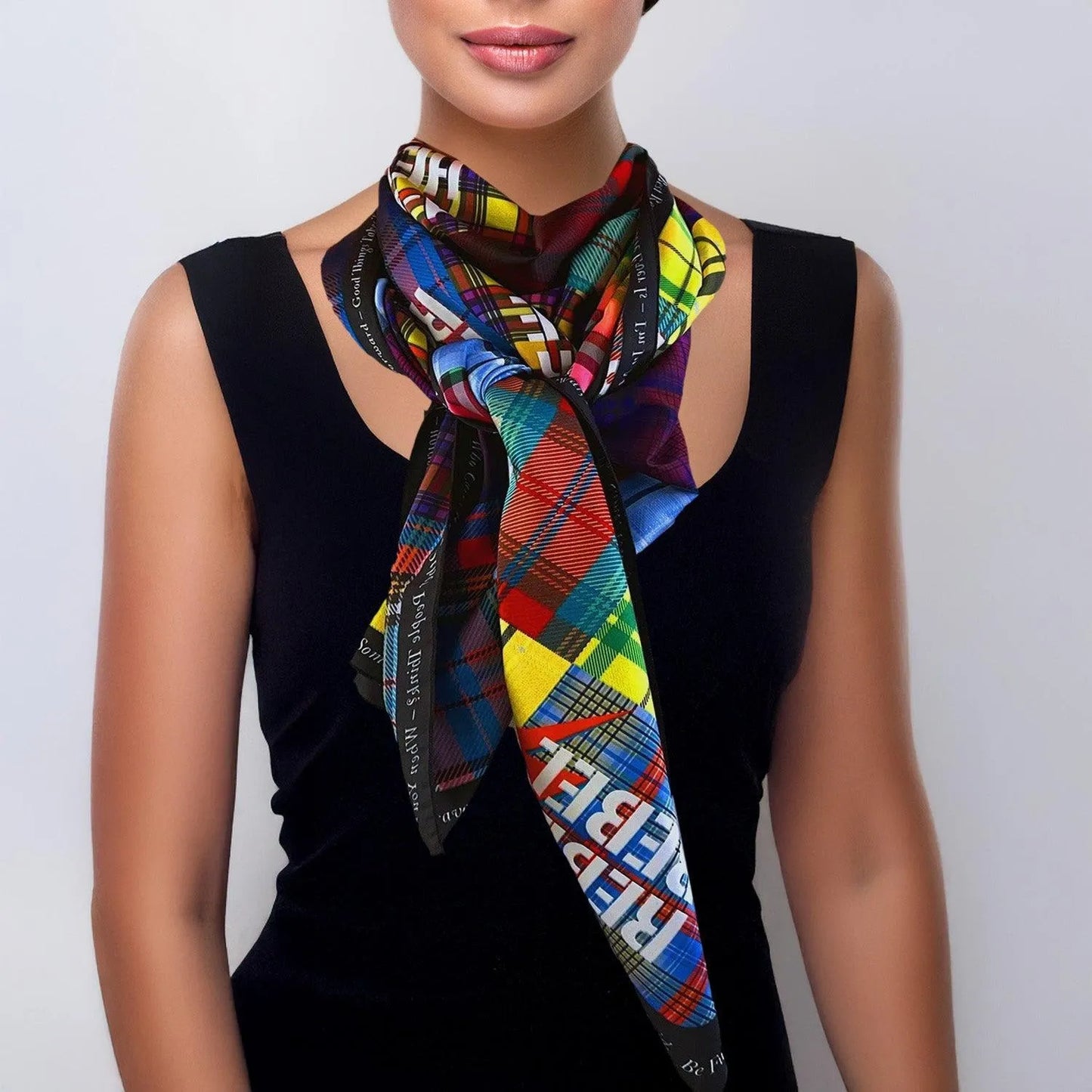 Scarf - Tartan Multi