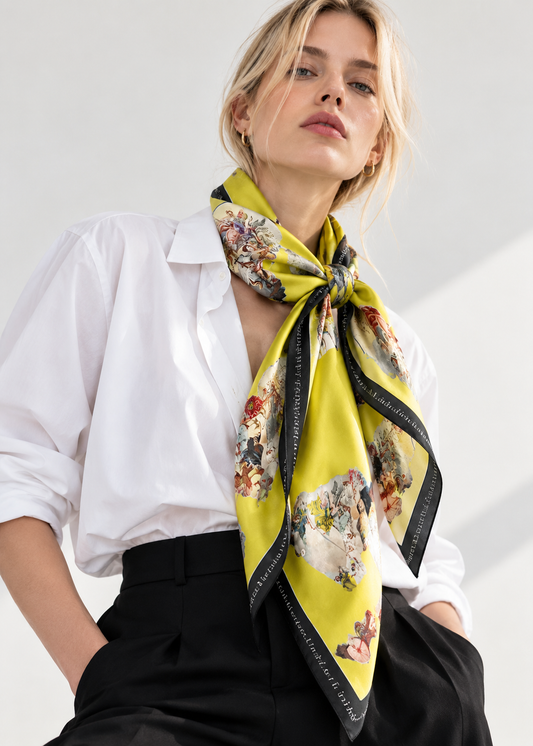 Scarf - Sicily Yellow