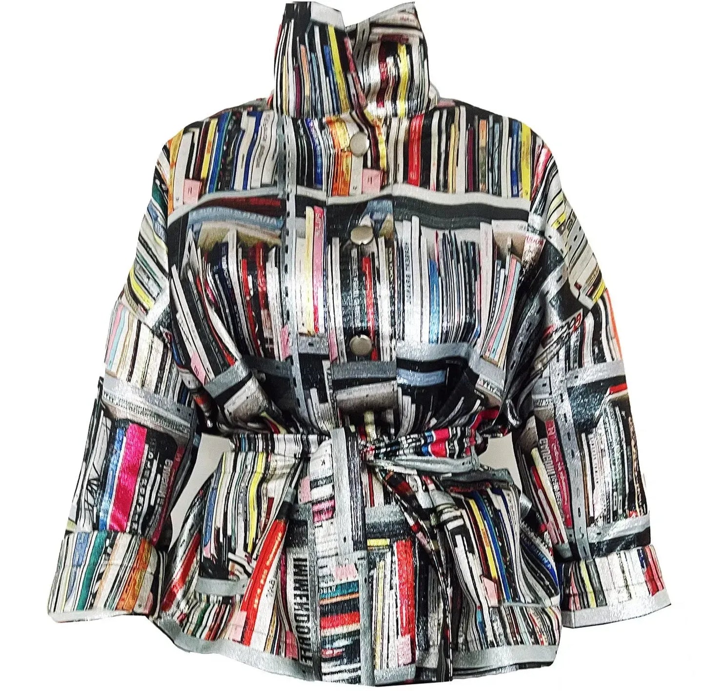 Square Boxy Jacket - Bookshelf of Art