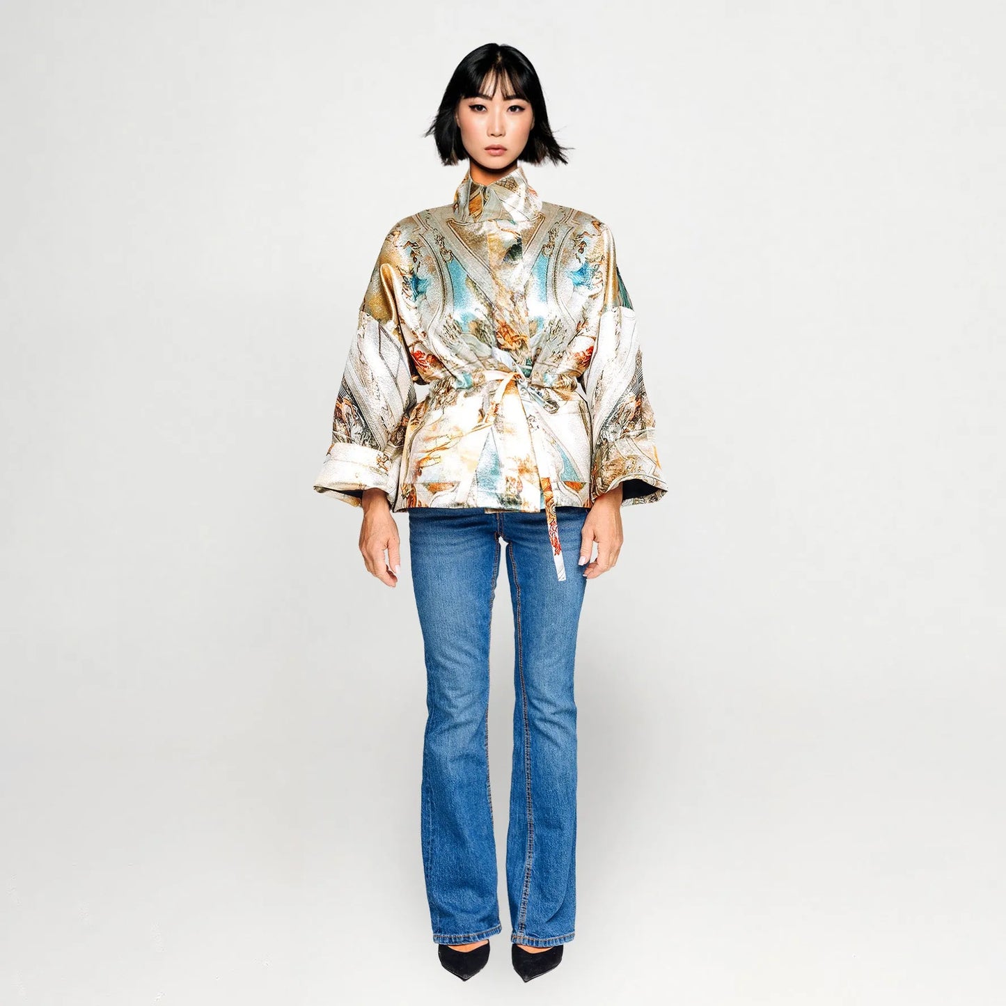 Square Boxy Jacket - Sicily Jubilee