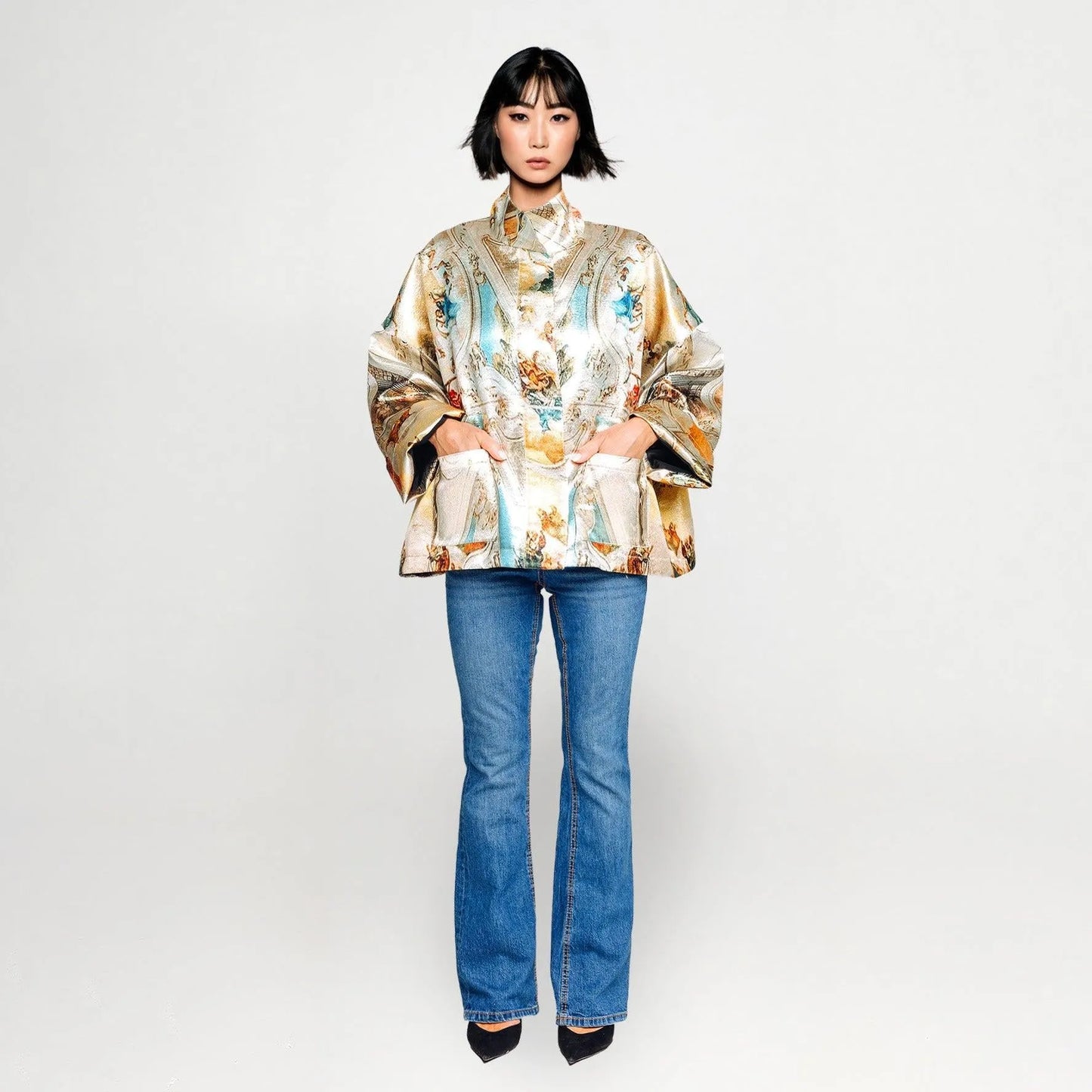 Square Boxy Jacket - Sicily Jubilee