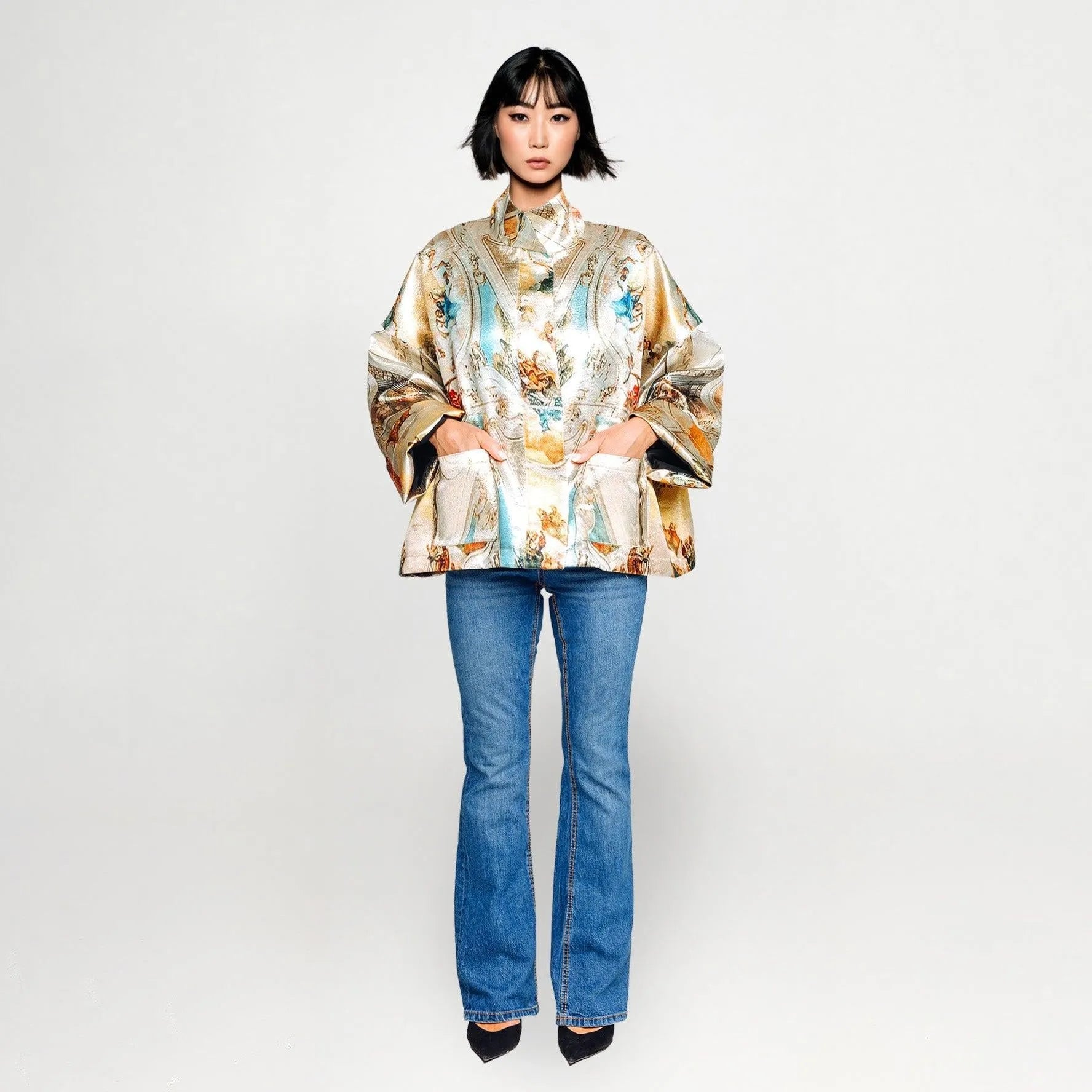 Square Boxy Jacket - Sicily Jubilee