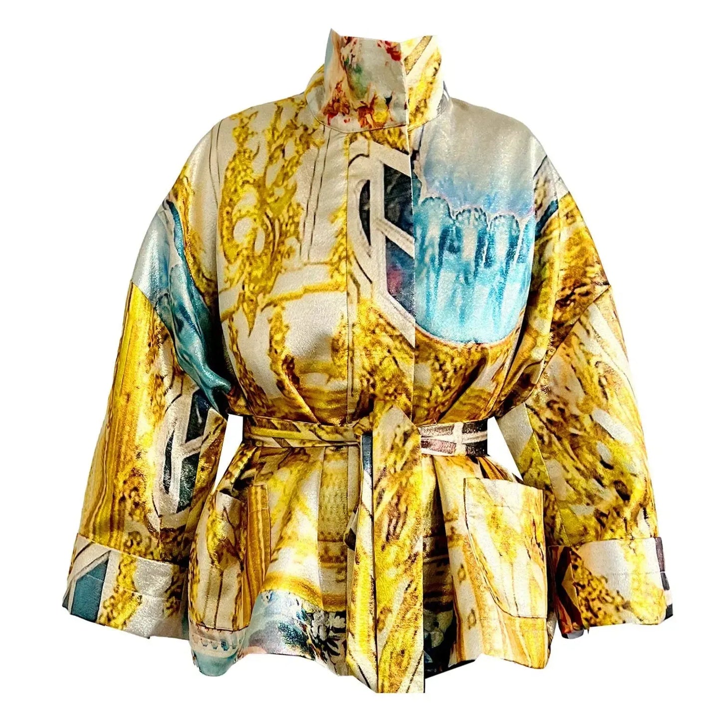 Square Boxy jacket - Golden Roof