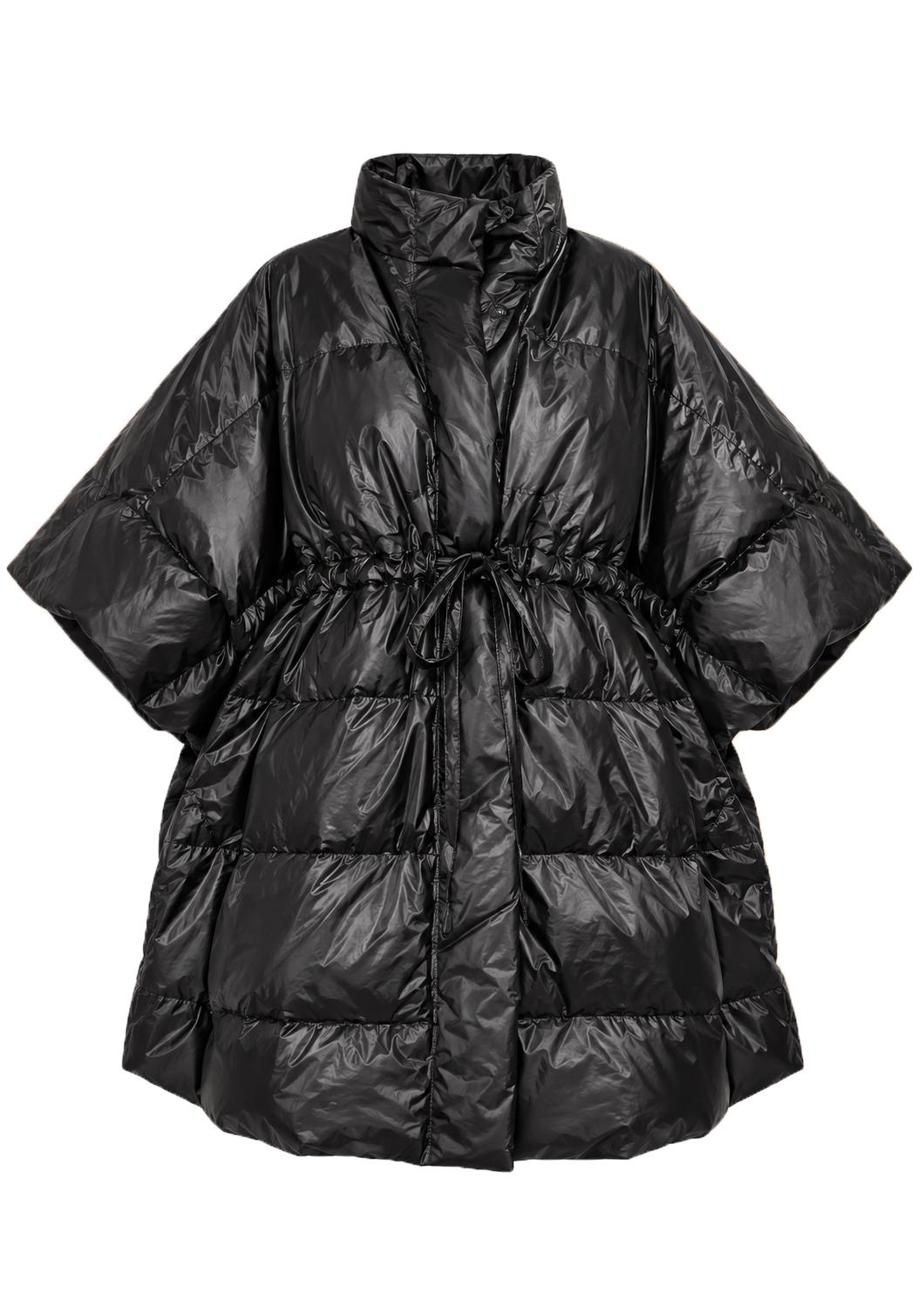 Oversized Puffer Coat – Black