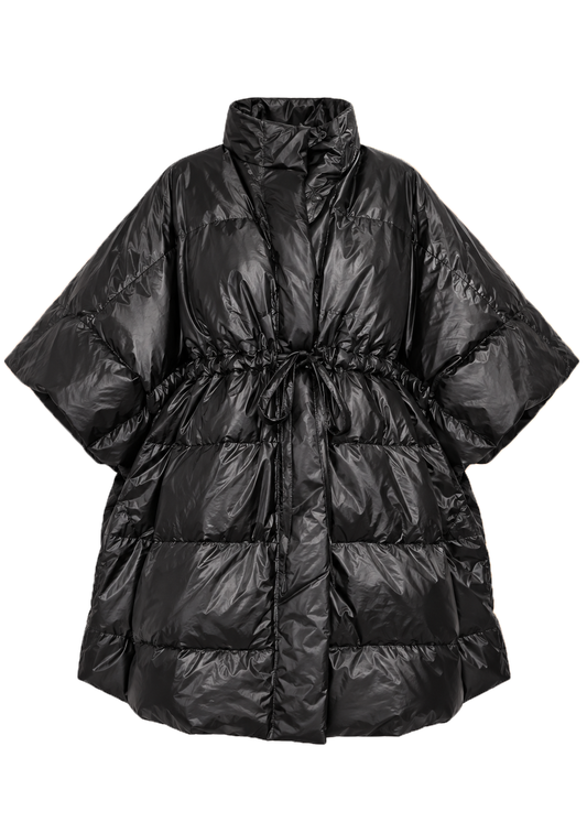 Oversized Puffer Coat – Black