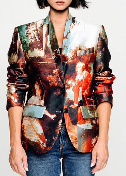 Tailored Blazer - Garden Royal