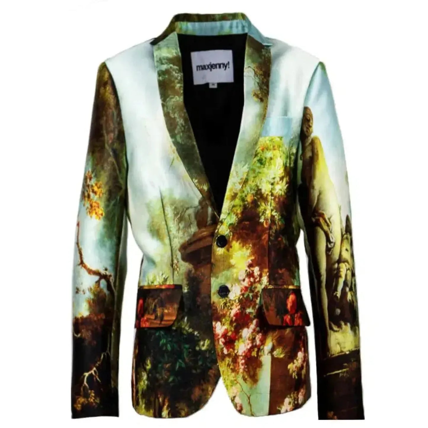 Tailored Blazer - Garden Royal