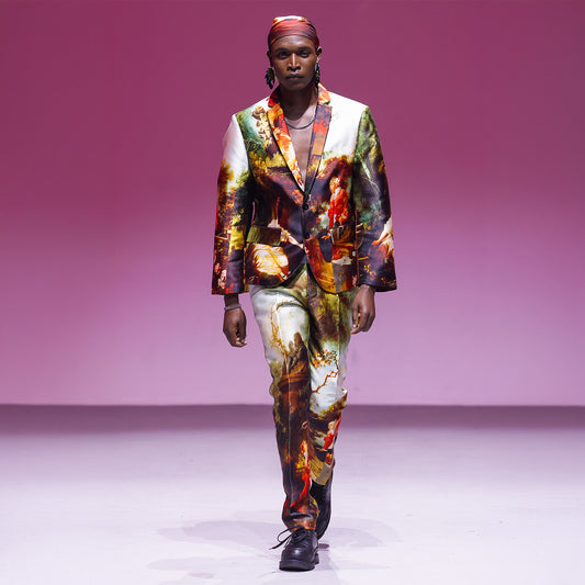 Tailored Blazer - Garden Royal