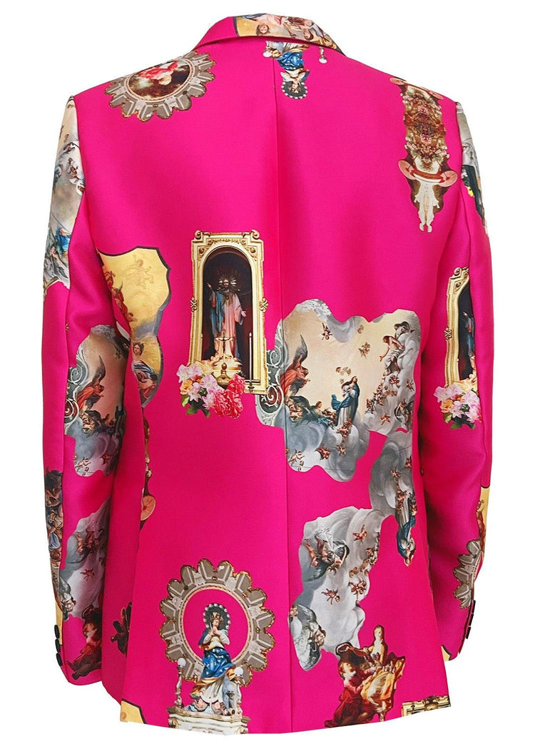 Tailored Blazer - Sicily Hot Pink