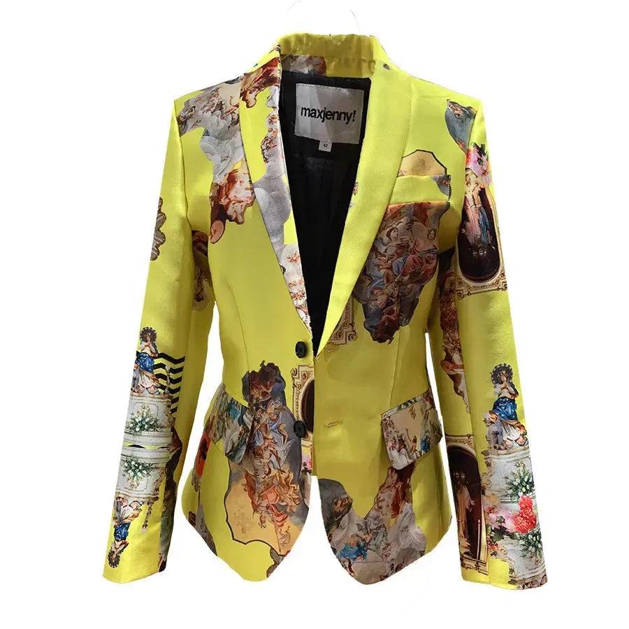Tailored Blazer - Sicily Yellow