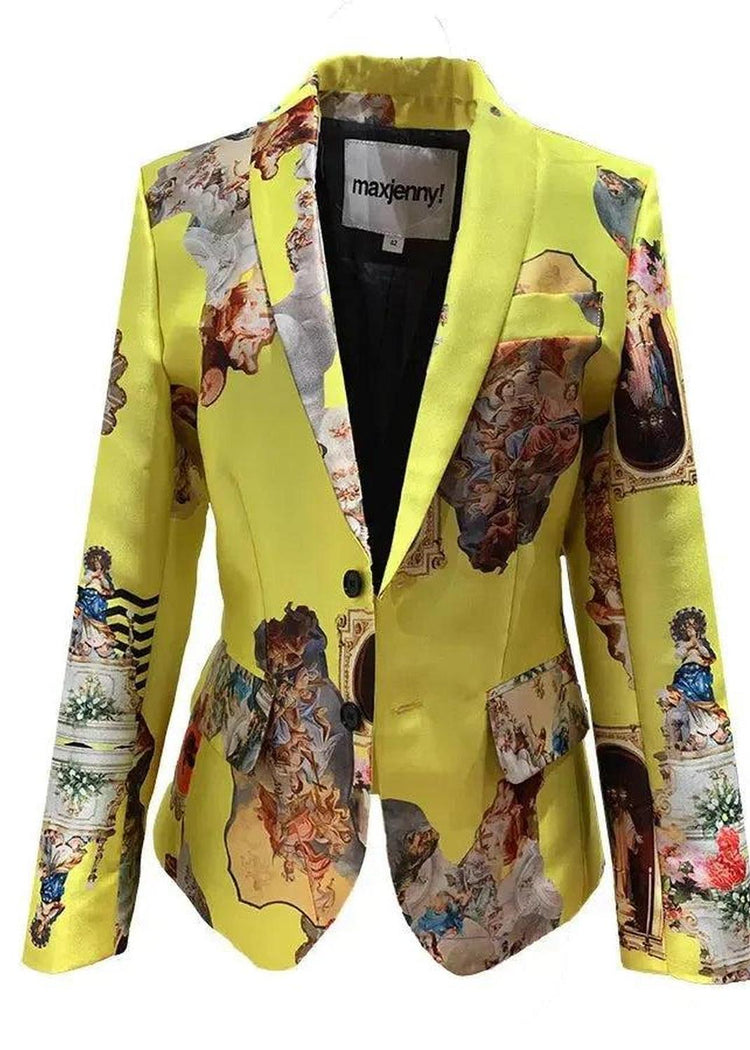 Tailored Blazer - Sicily Yellow