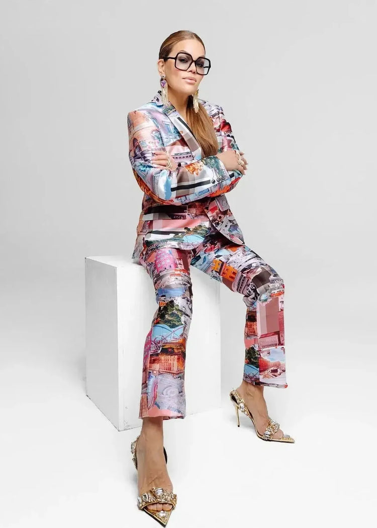 Tailored Blazer - Stockholm Royal Pink