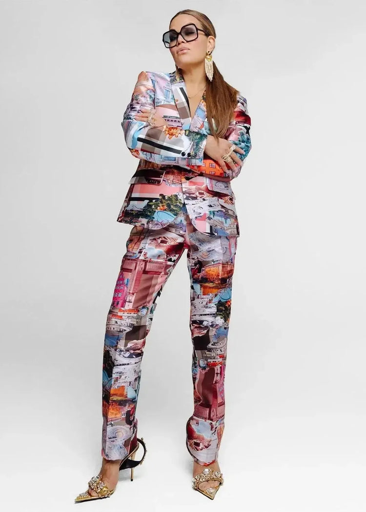 Tailored Blazer - Stockholm Royal Pink