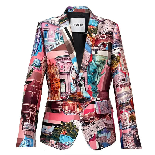 Tailored Blazer - Stockholm Royal Pink
