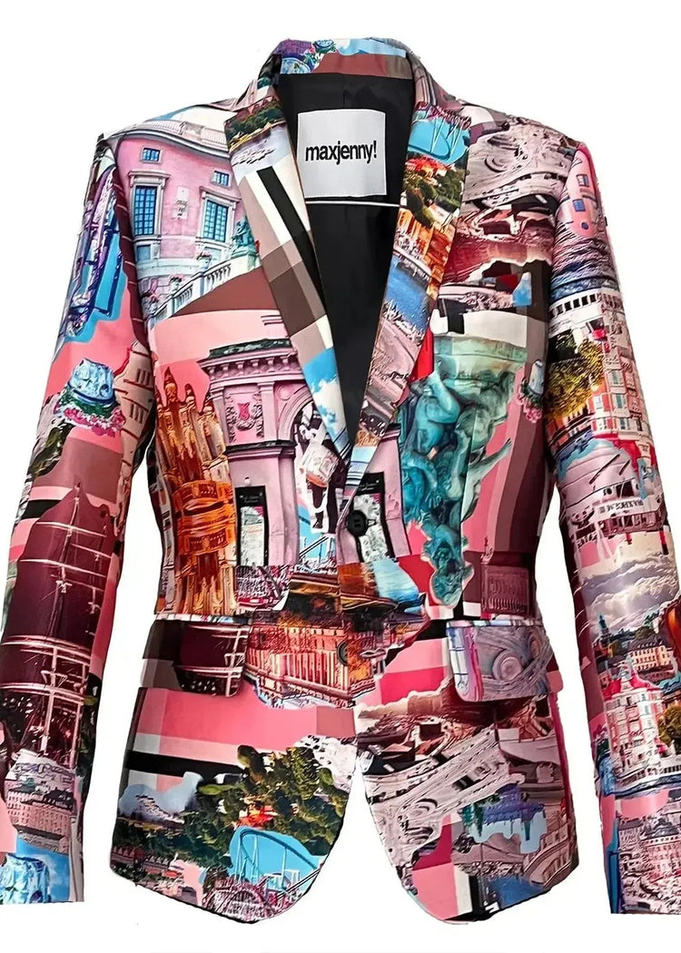 Tailored Blazer - Stockholm Royal Pink