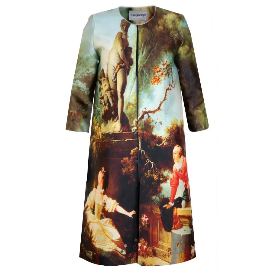 Tailored Coat - Garden Royal