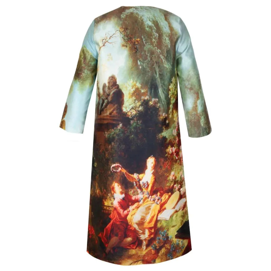 Tailored Coat - Garden Royal