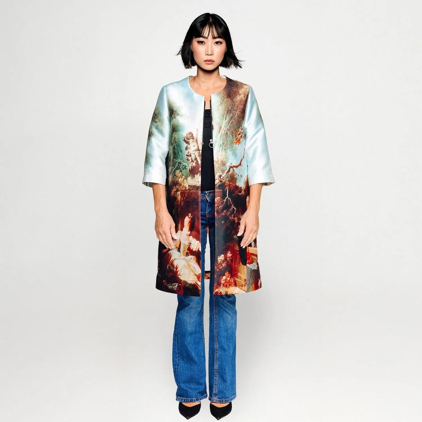 Tailored Coat - Garden Royal