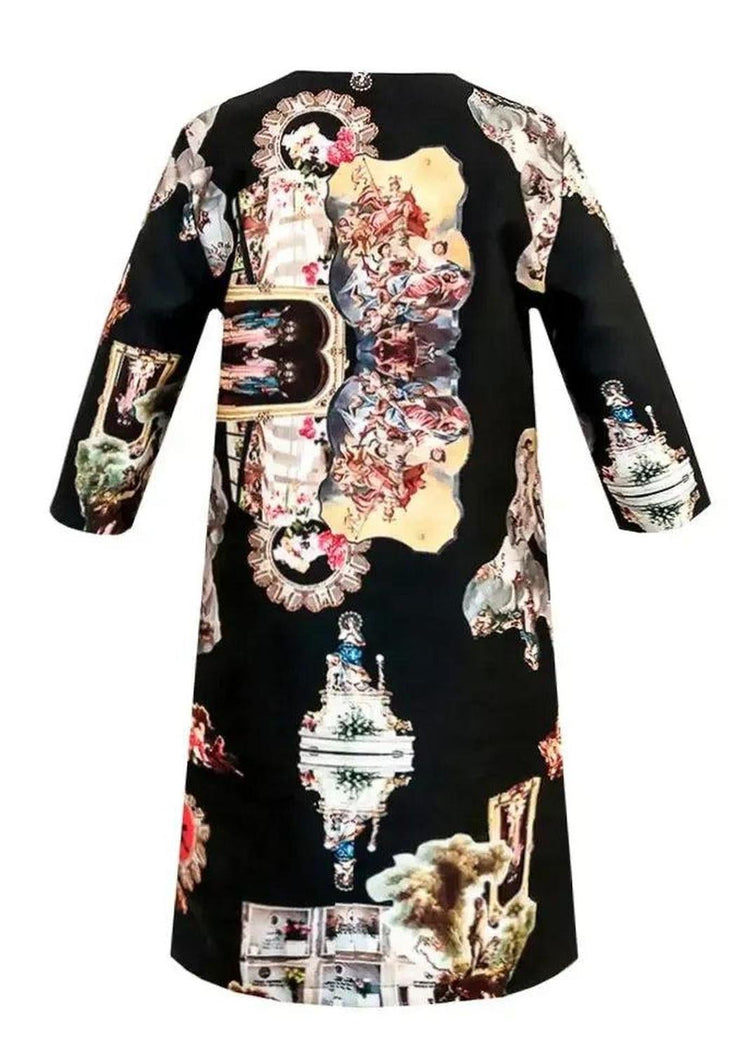 Tailored Coat - Sicily Black