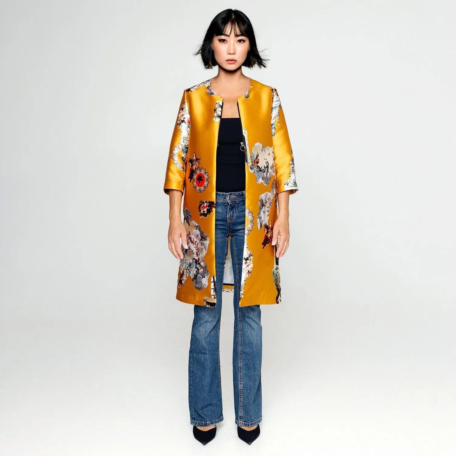 Tailored Coat - Sicily Cognac