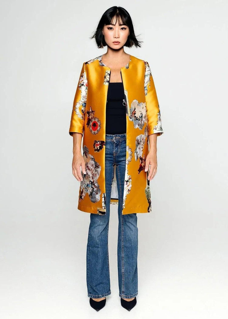 Tailored Coat - Sicily Cognac