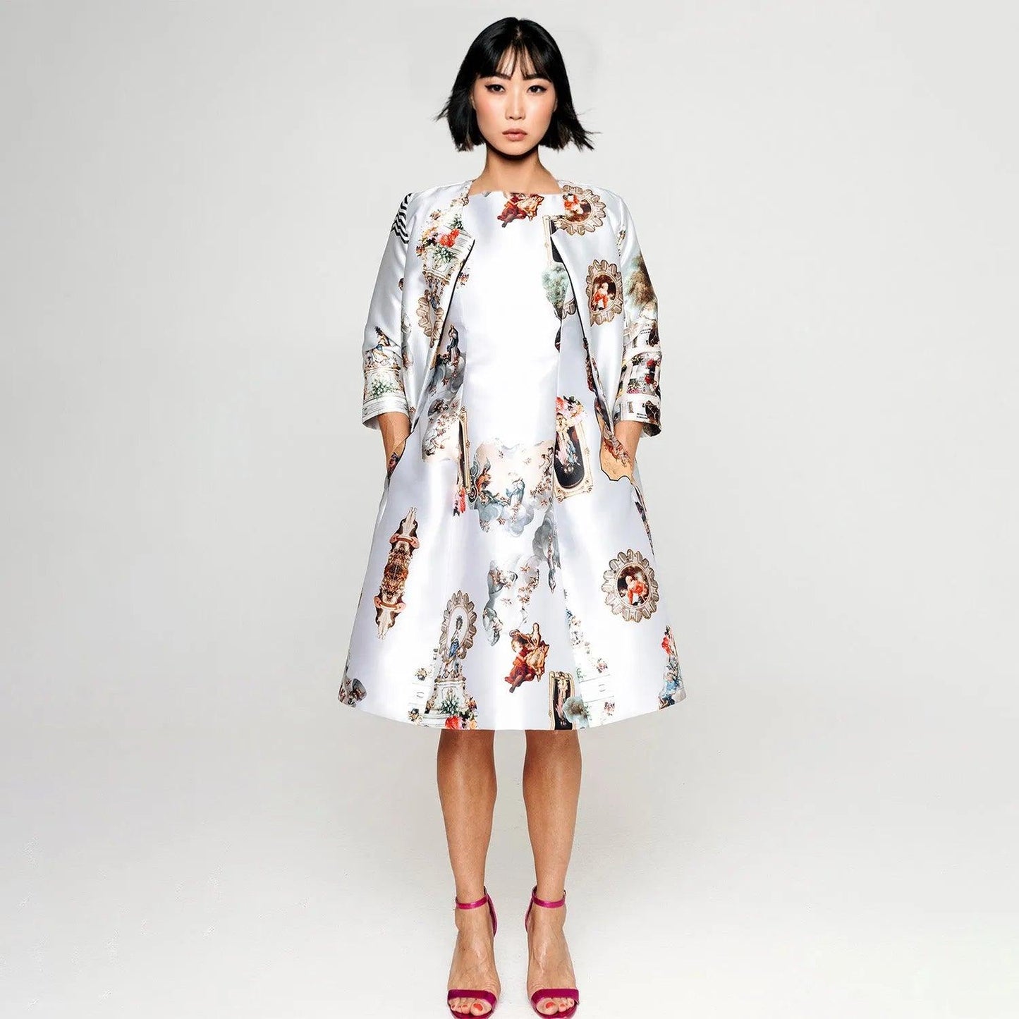 Tailored Coat - Sicily Dirty White