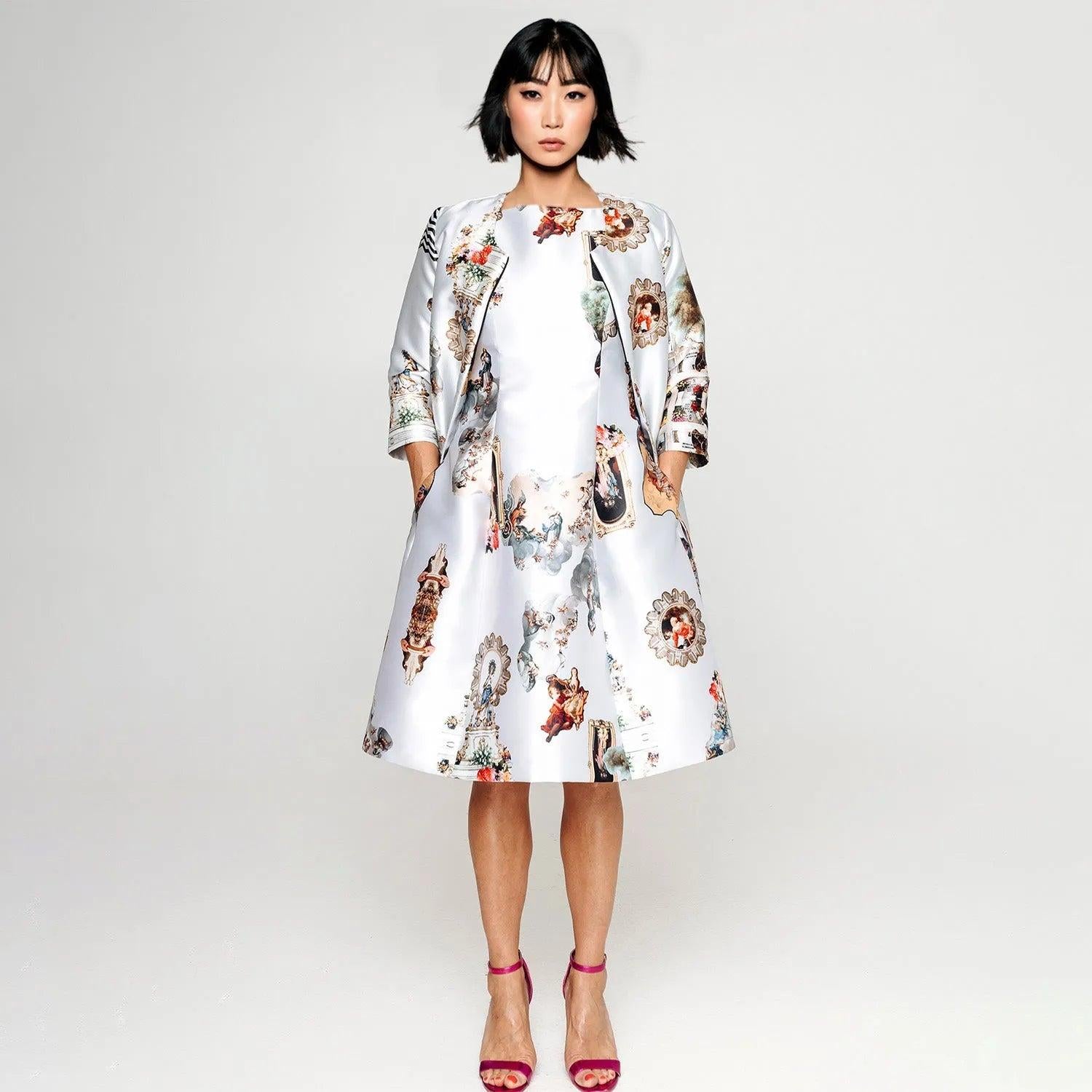 Tailored Coat - Sicily Dirty White