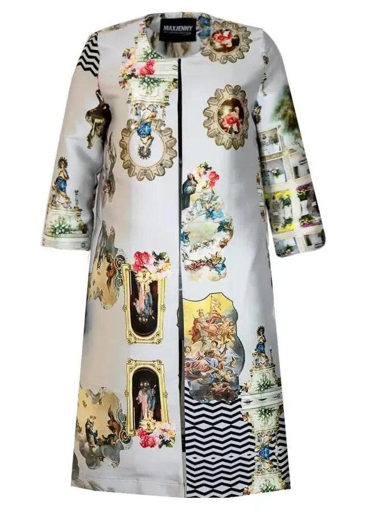 Tailored Coat - Sicily Dirty White