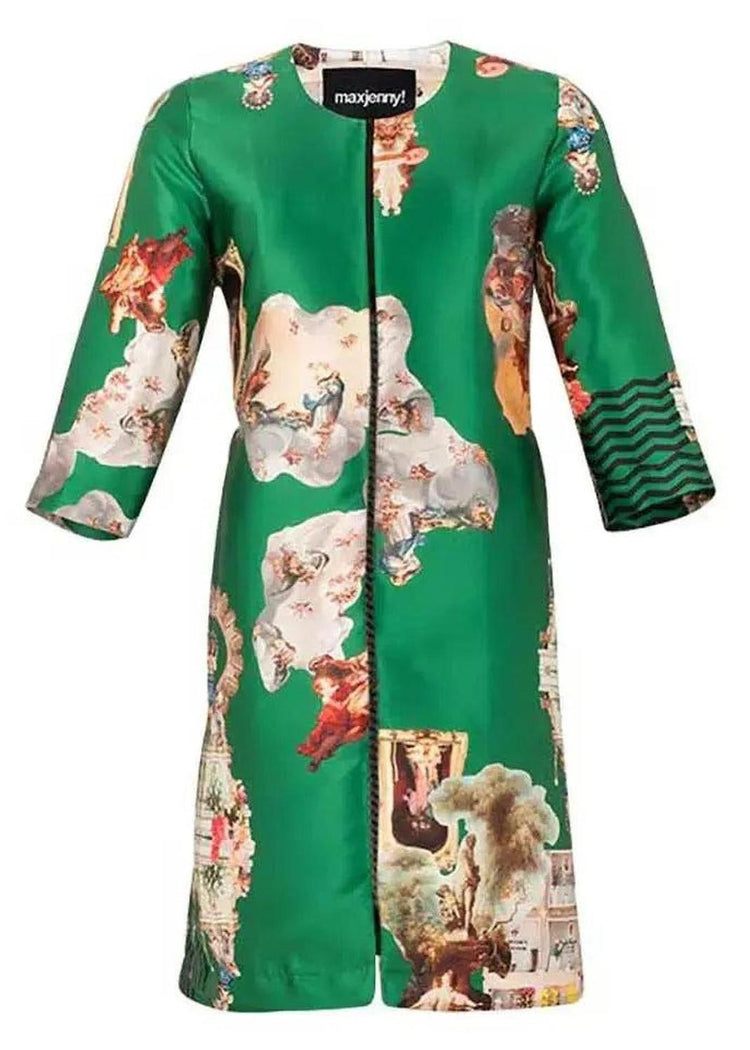 Tailored Coat - Sicily Green