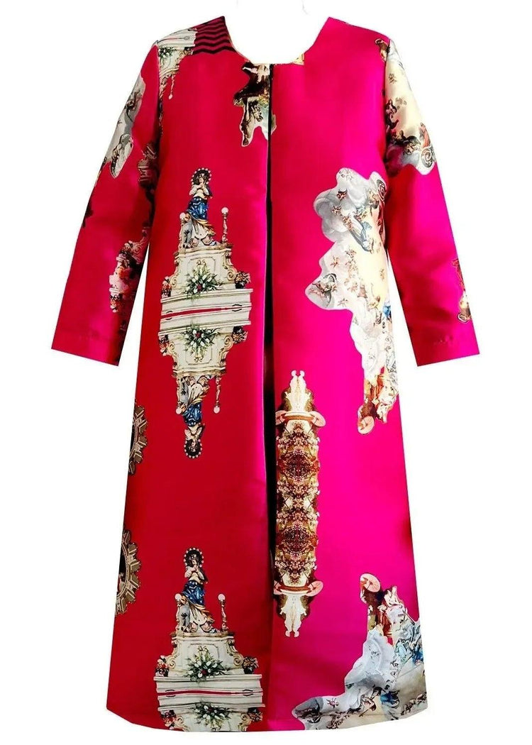 Tailored Coat - Sicily Hot Pink