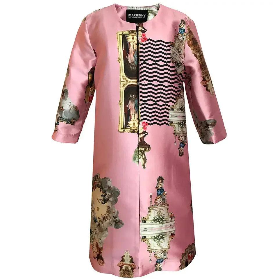 Tailored Coat - Sicily Powder Pink