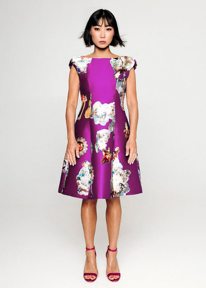 Tailored Coat - Sicily Purple