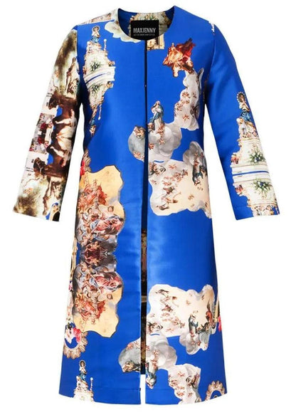 Tailored Coat - Sicily Royal Blue