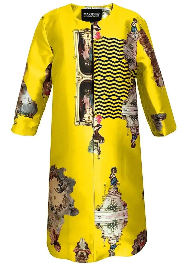 Tailored Coat - Sicily Yellow