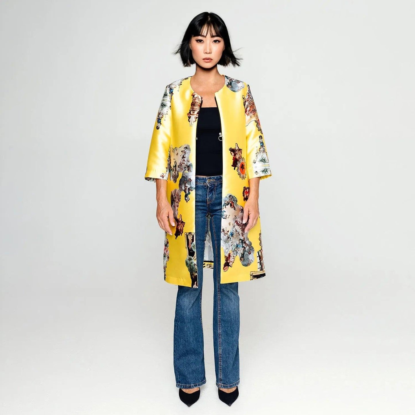 Tailored Coat - Sicily Yellow