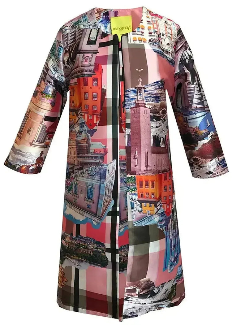Tailored Coat - Stockholm Royal Pink