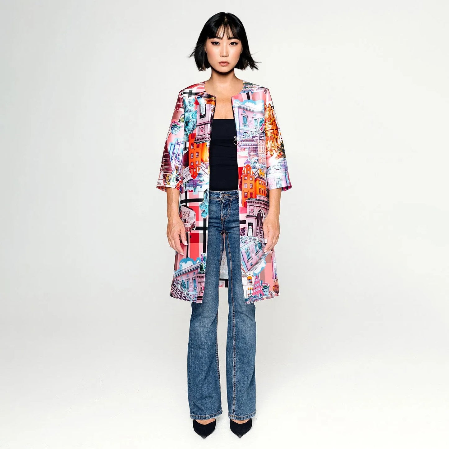 Tailored Coat - Stockholm Royal Pink