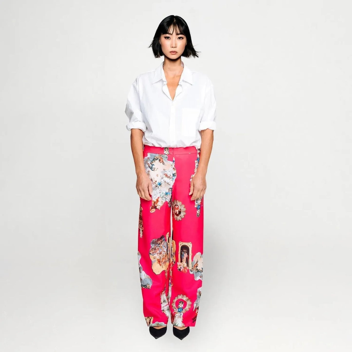 Wide Slouchy - Sicily Hot Pink