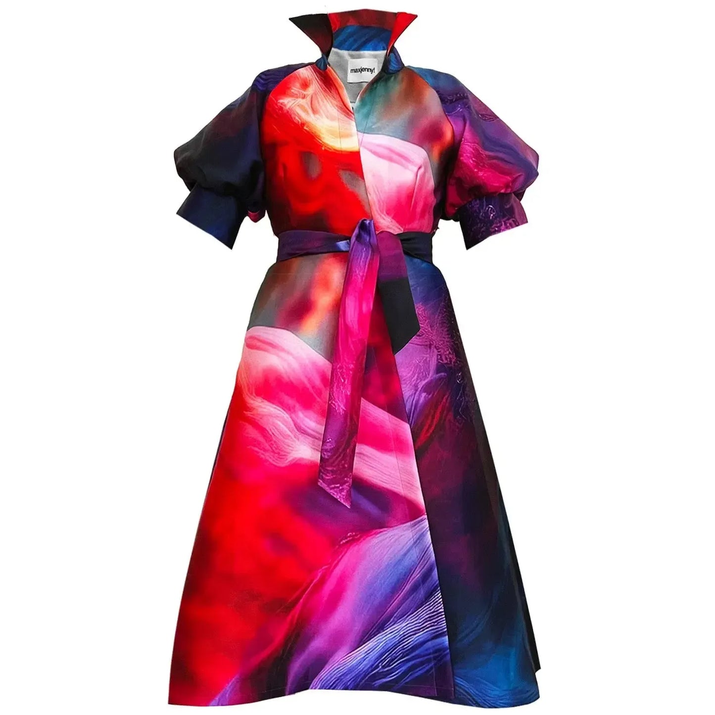 Wrap Shirtdress - Smokeflow Purple