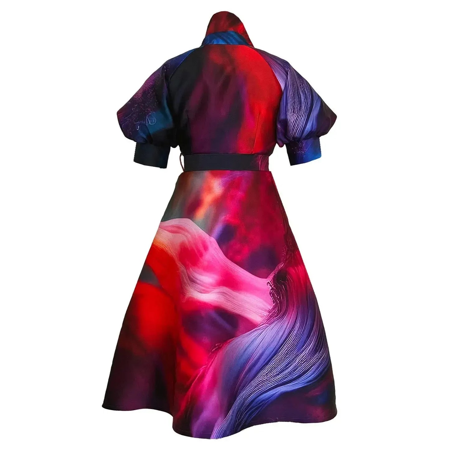 Wrap Shirtdress - Smokeflow Purple