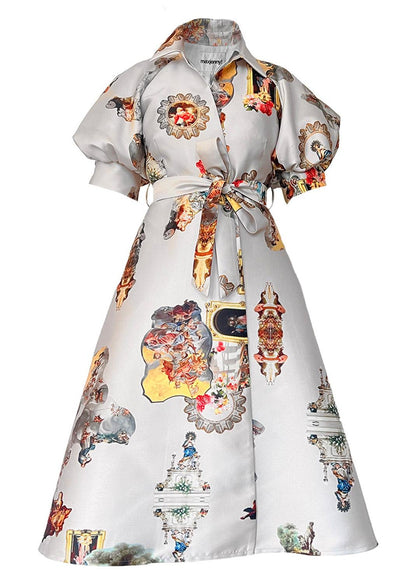 Wrap Shirtdress - sicily dirty white
