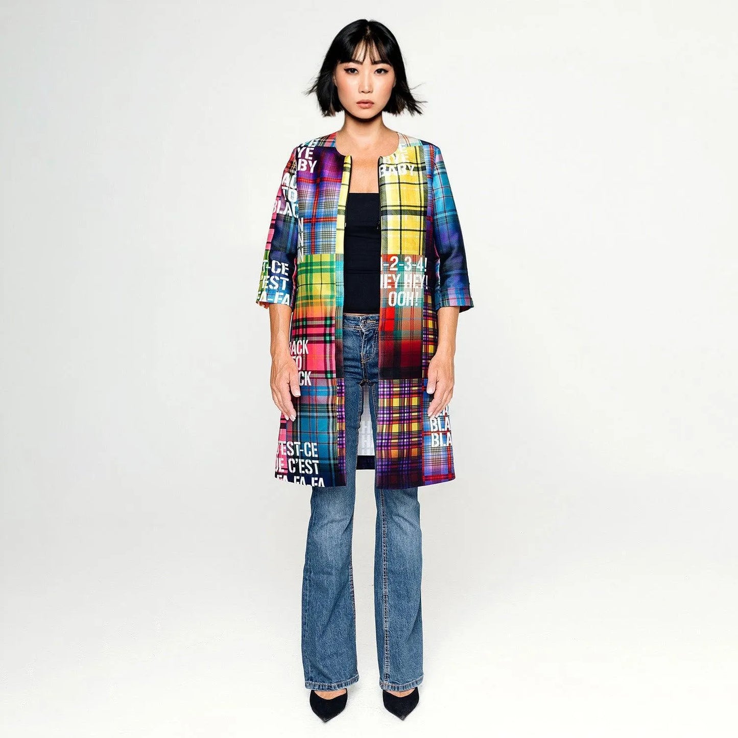Your measurments Tailored Coat - Special Print (kopia)